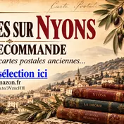Livres sur Nyons dans le visuel de la sélection de Papy Chris