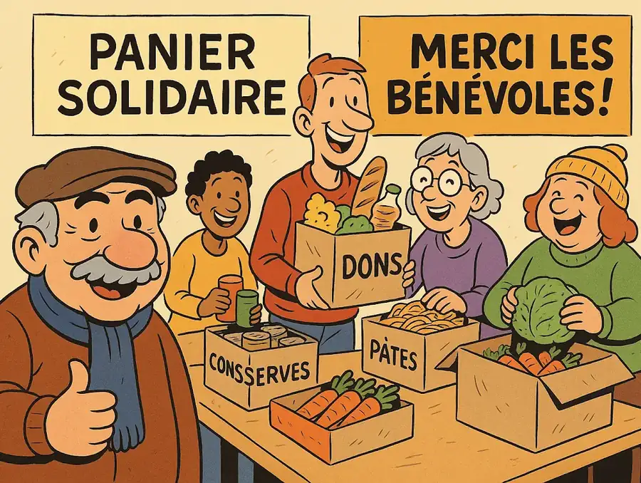 Les Bénévoles du Panier Solidaire