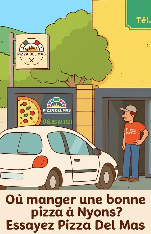 Illustration — Pizza Del Mas à Nyons : la bonne adresse pour une pause gourmande