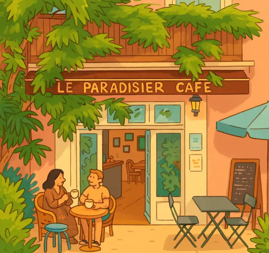 Illustration — Paradisier Café Nyons : mon avis sur la meilleure adresse végétale de la ville