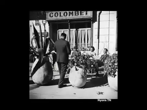 NYONS – L’HÔTEL COLOMBET DANS LES ANNÉES 50
