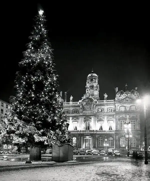 Sapin de Noël des Terreaux à Lyon : histoire et souvenirs
