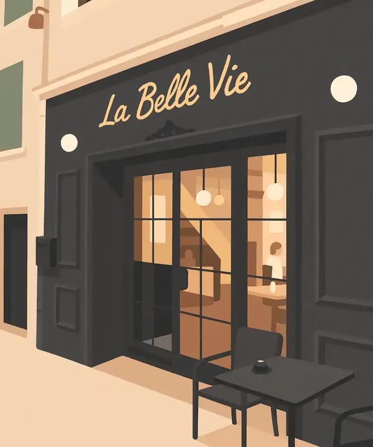 Illustration — La belle vie Nyons : un dîner en amoureux inoubliable