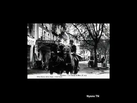 Nyons 1900 : Le Gendarme d’Autrefois — Histoire & Cartes Postales