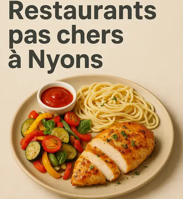 Les meilleurs restaurants abordables à Nyons pour un repas convivial à prix doux