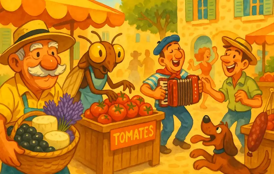 Illustration — Le plus beau marché de la Drôme : y en t'il un ou plusieurs ?