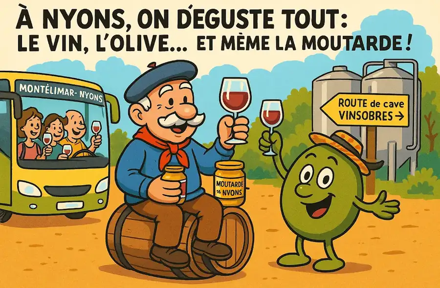 Illustration — Caves à Nyons et alentours — Caves à Nyons et alentours