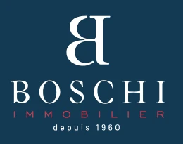 Logo de Boschi Immobilier, depuis 1960