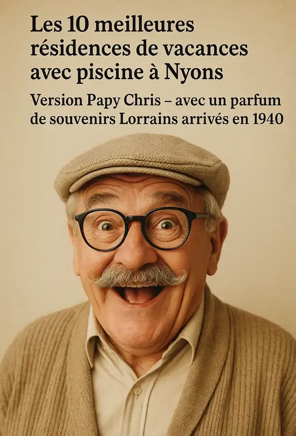 Illustration — Où loger à Nyons ? Top 10 des résidences avec piscine