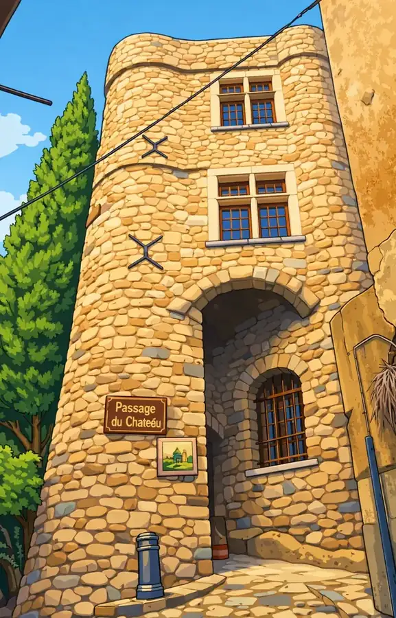Illustration — Le château de Nyons : histoire