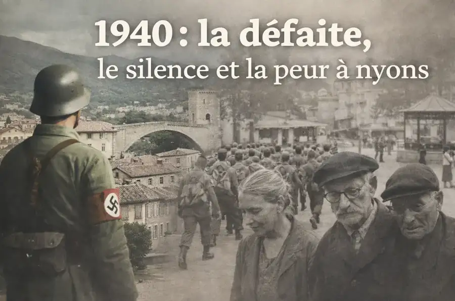 Illustration — 1940 : La défaite, le silence et la peur à Nyons