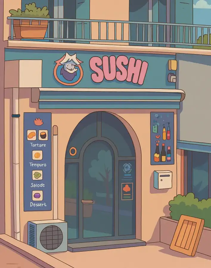 Illustration — Ô Sushi Nyons : fraîcheur japonaise au cœur de la Drôme
