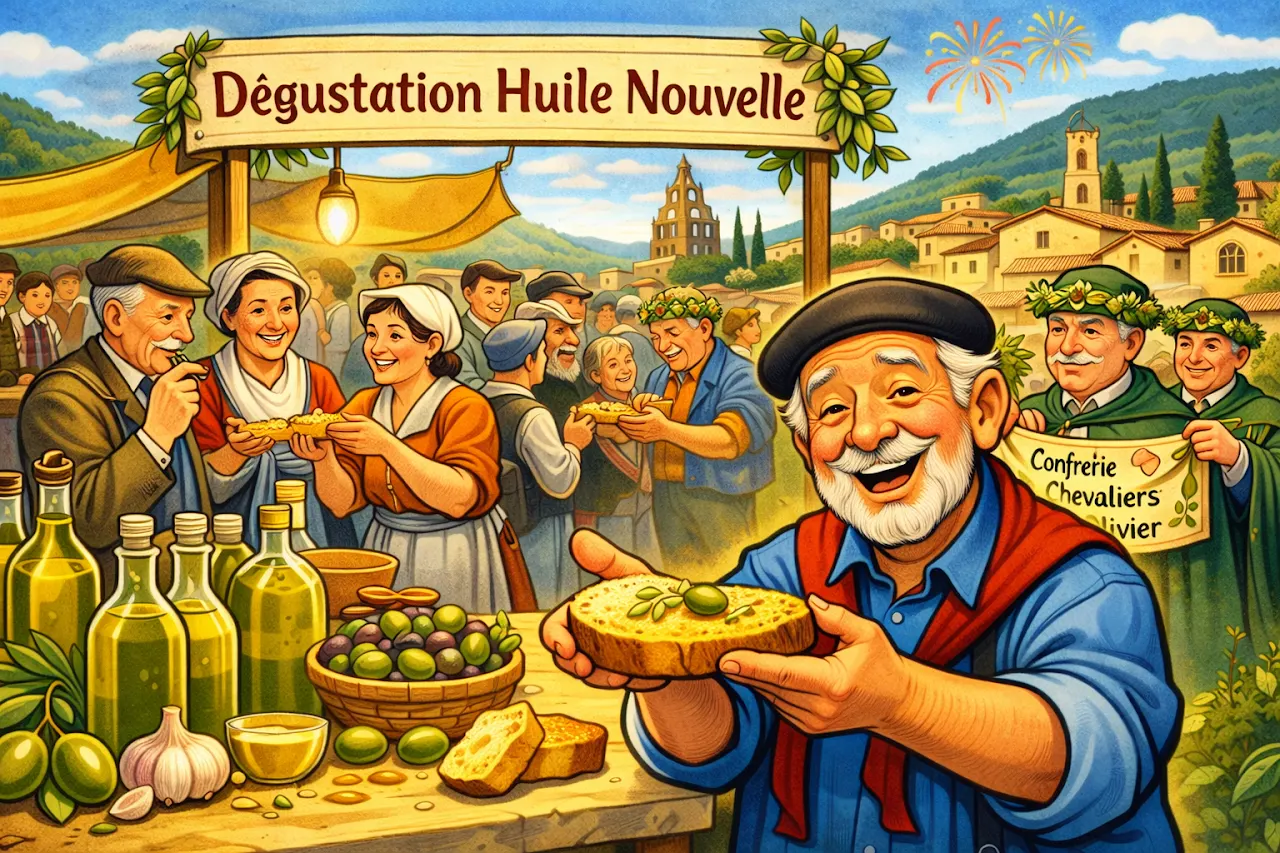 2026 dégustation huile nouvelle alicoque nyons