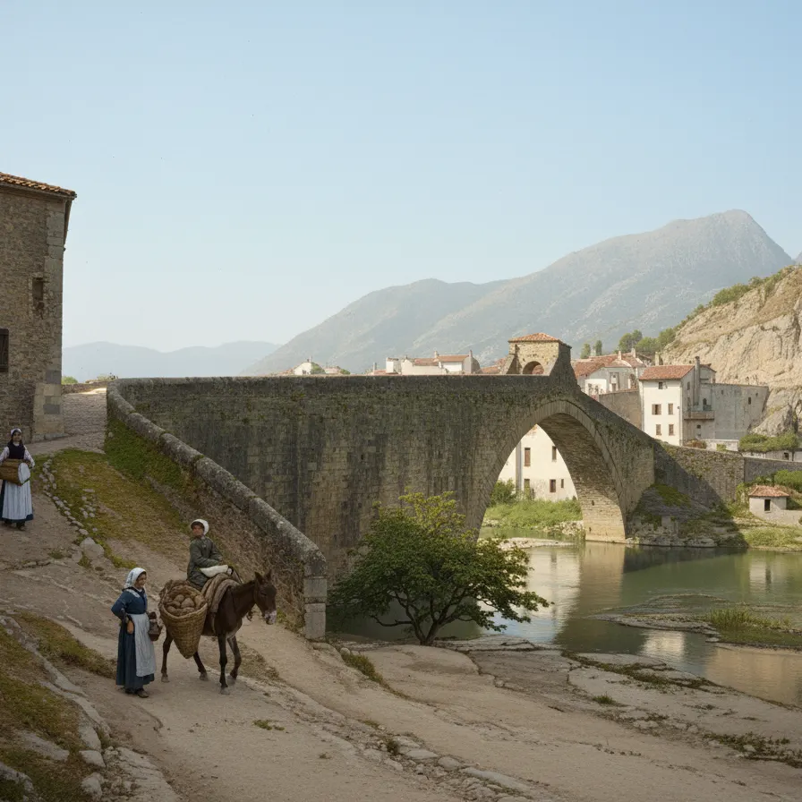octroi sur le pont de Nyons