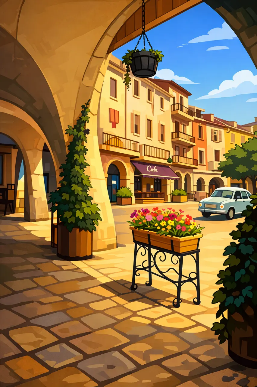 1 jounée a la place des arcades nyons