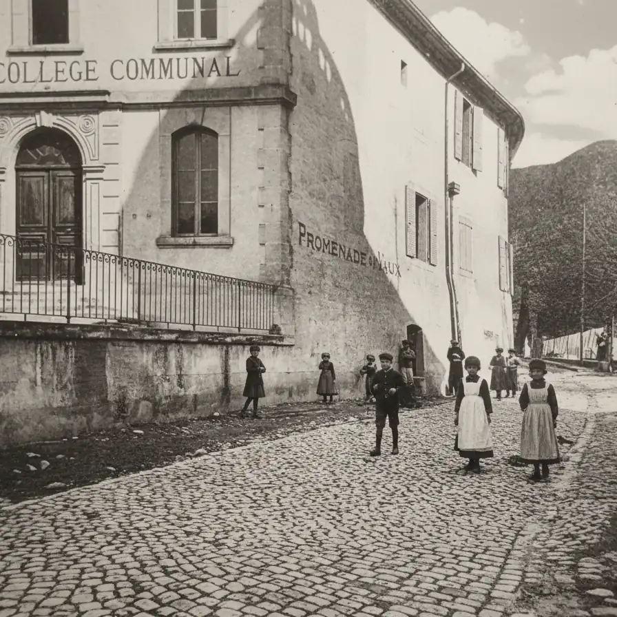 1900, le collège de Nyons