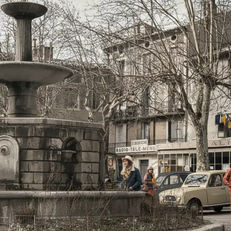 La fontaine de Nyons